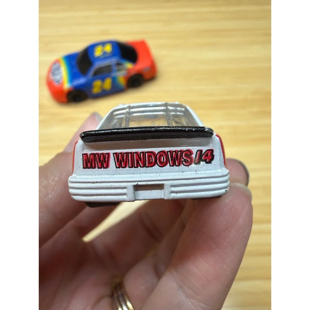 Lot of 2 NASCAR Toy Cars Terry Labonte #14 & Jeff Gordon #24 Pull Back